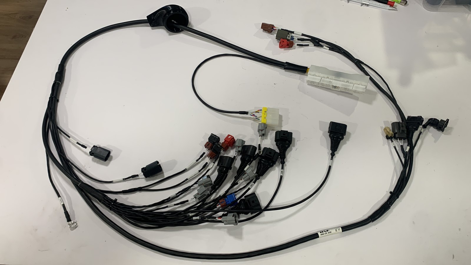 El cableado terminado, que es lo que se entrega