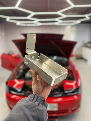 [1K7_BATT_HOLDER] PORTA BATERIAS EXIDE LITIO EN ALUMINIO